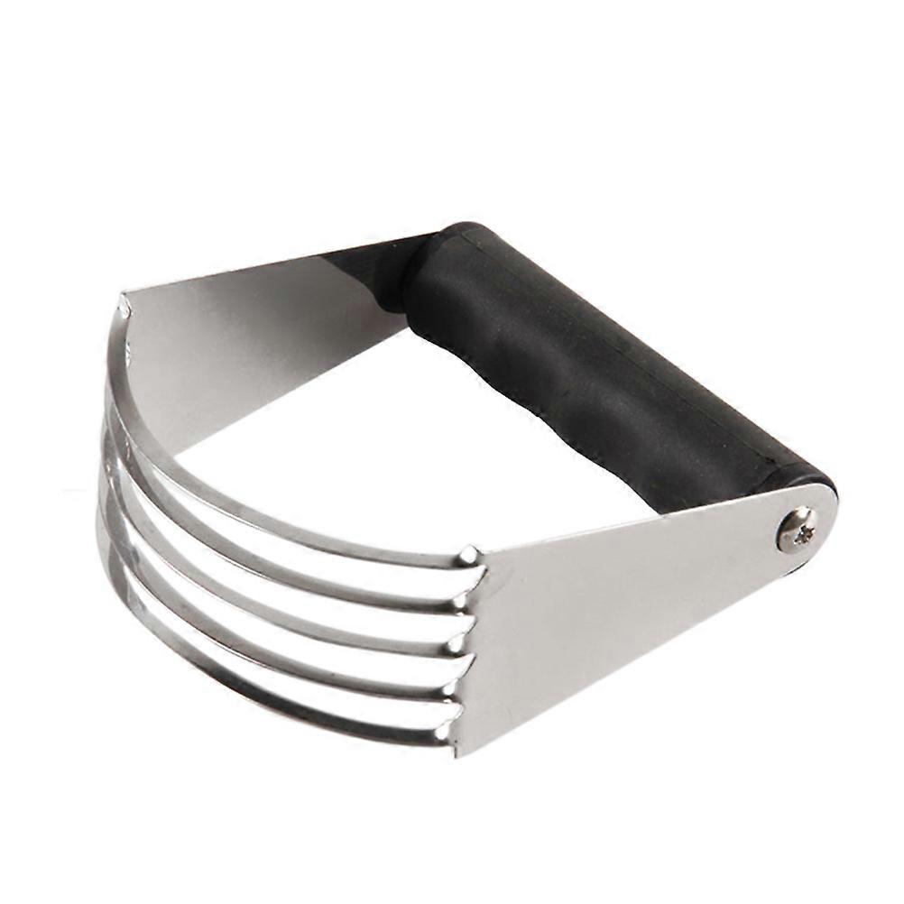 Stainless Steel Pastry Dough Mixer for Baking Cakes, Cookies, and Muffins – Rust Resistant, Easy Clean, Comfortable Grip, Straight Edge for Precise