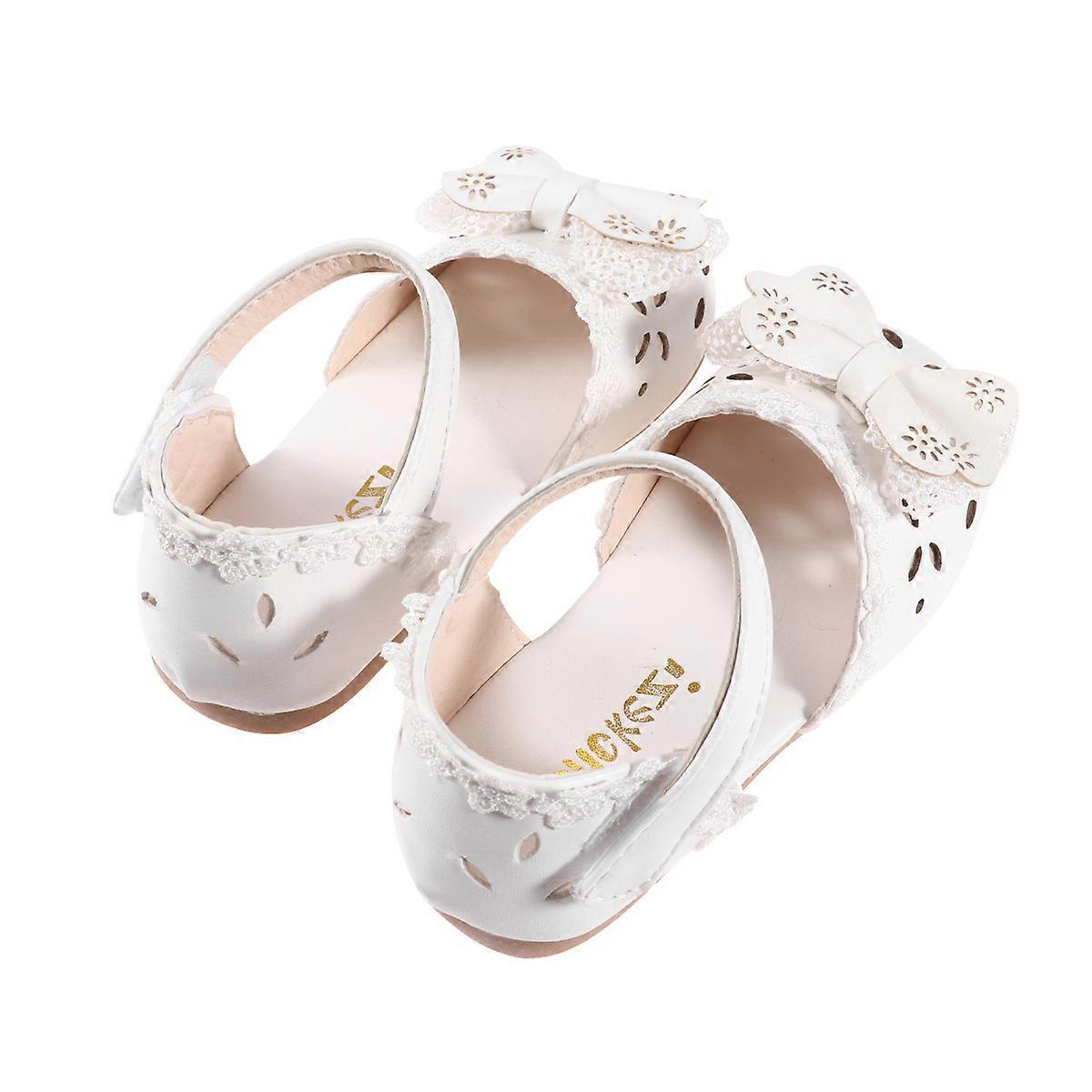 Girls Summer Shoes Princess Style Open-Toe Casual Wear Pu Leather Sandals Size 21 Little Girls 1Pair