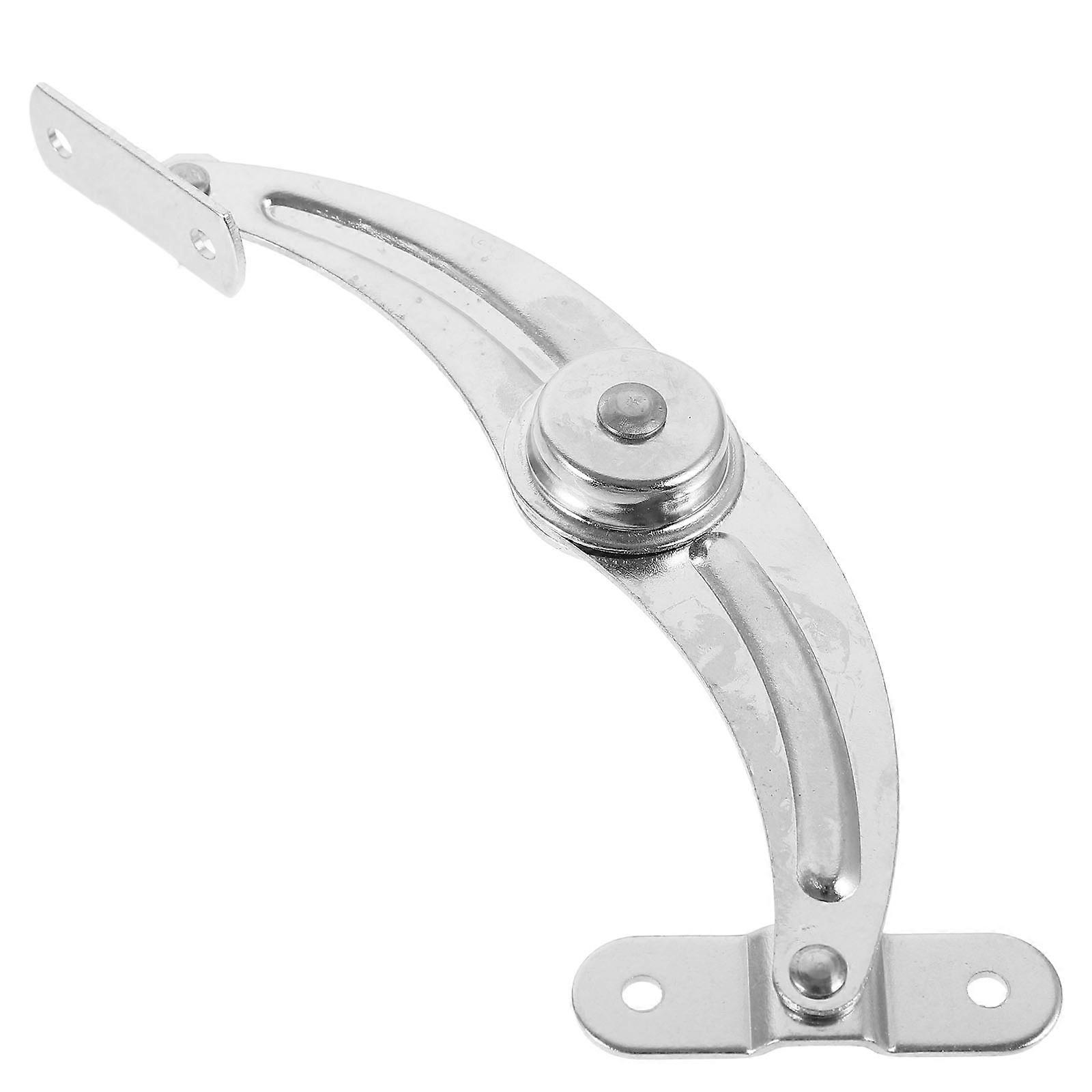 Metal Adjustable Support Rods for Folding Lid Hinges, Nickel Plated Iron, Durable Design for Cabinets, Furniture, and Long Drum Rods
