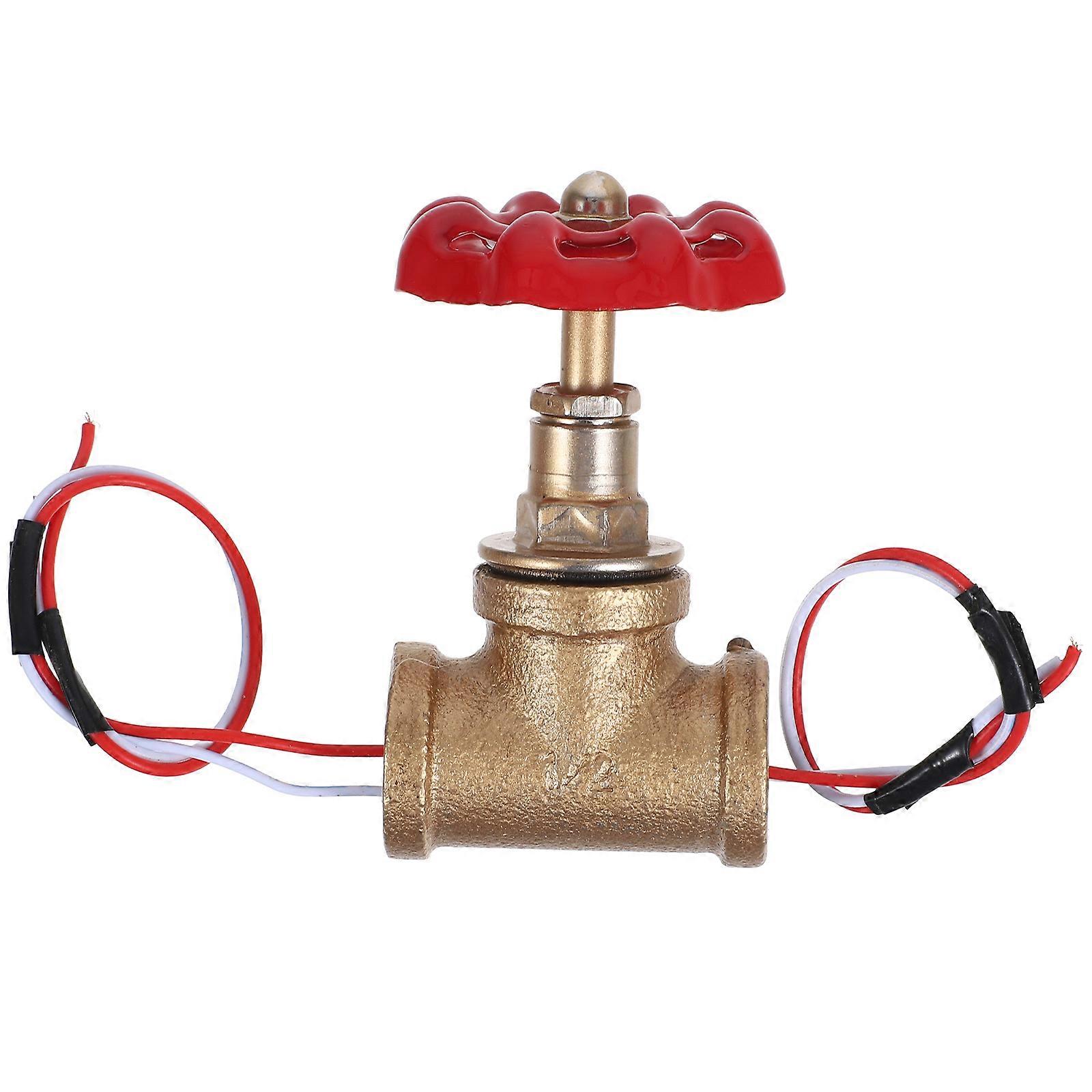 Ceiling Fan Pull Chain Switch Valve Light Switch Steampunk Decor With White Wire 1Pcs