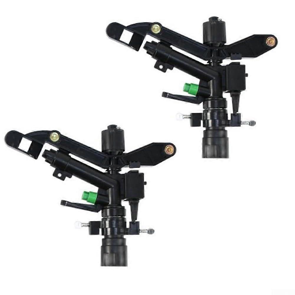 Adjustable nozzle set for irrigation, dust control and cooling solutions outdoors