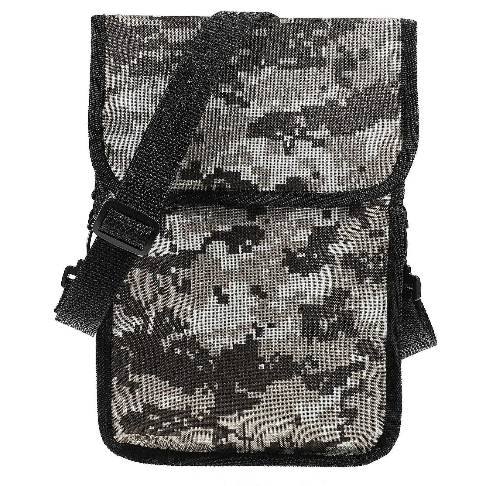 Tool Storage Pouch Waterproof Wear-Resistant Camouflage 26x16cm Multi-Functional Design 1Pc
