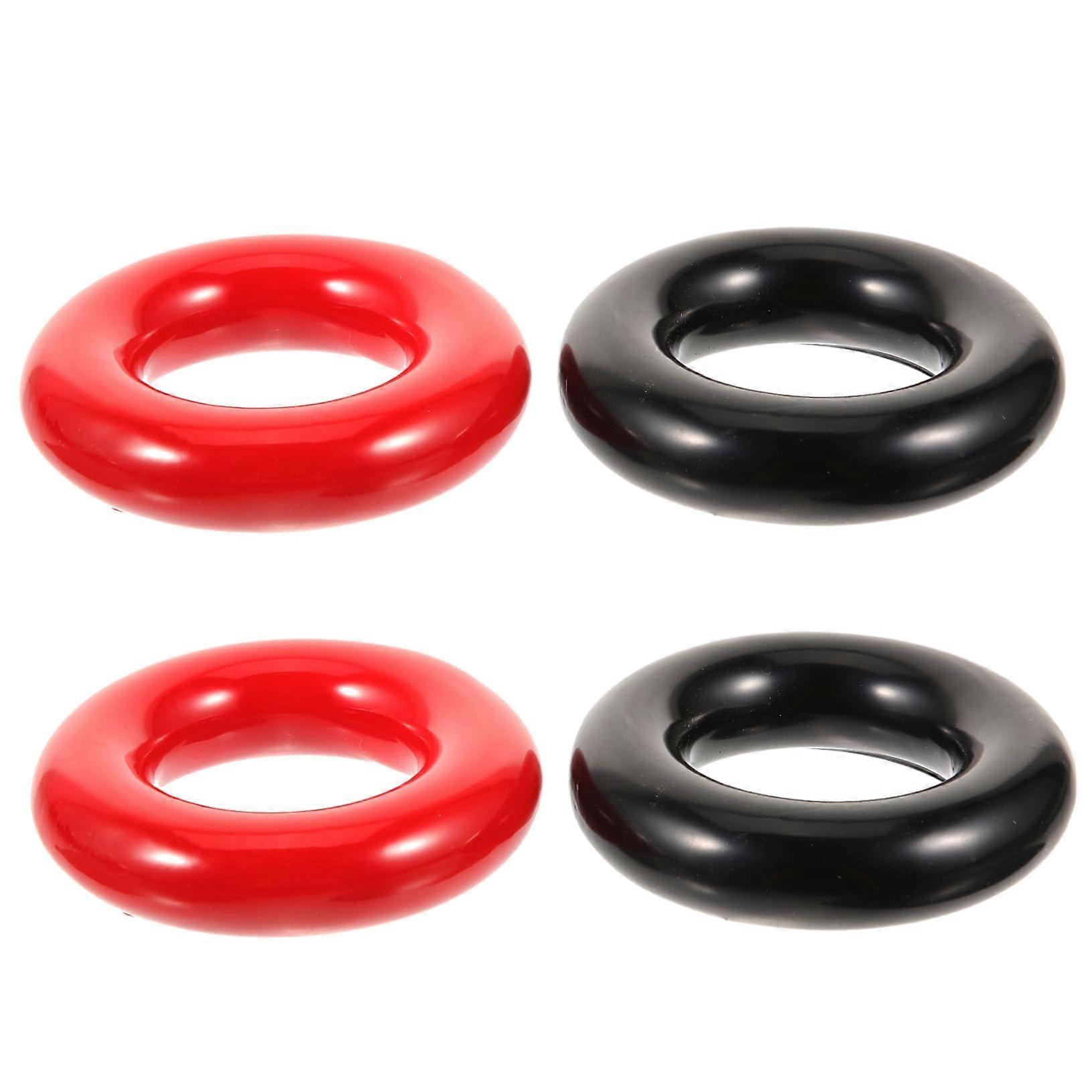 Golf Training Rings Set of 4 Weighted Rings for Golf Club Swing Practice Tools to Enhance Swing Mechanics and Stability
