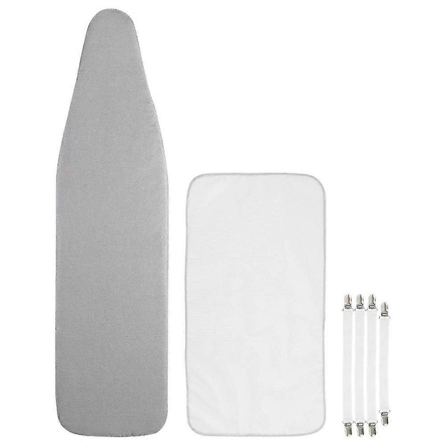 Reflective Ironing Board Cover Fits Large and Standard Boards Pads Resist Scorching and Elastic Edge