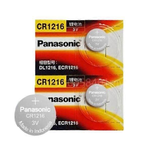 Panasonic Cr1216 Watch Batteries (2 Pack)