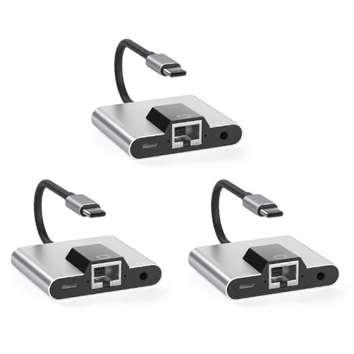 Type-C to Ethernet LAN Network Adapter Hub for Laptop Mobile Phone