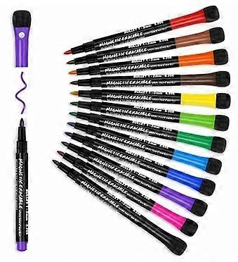 12 Σετ στυλό μαγνητικού πίνακα και γόμα 150