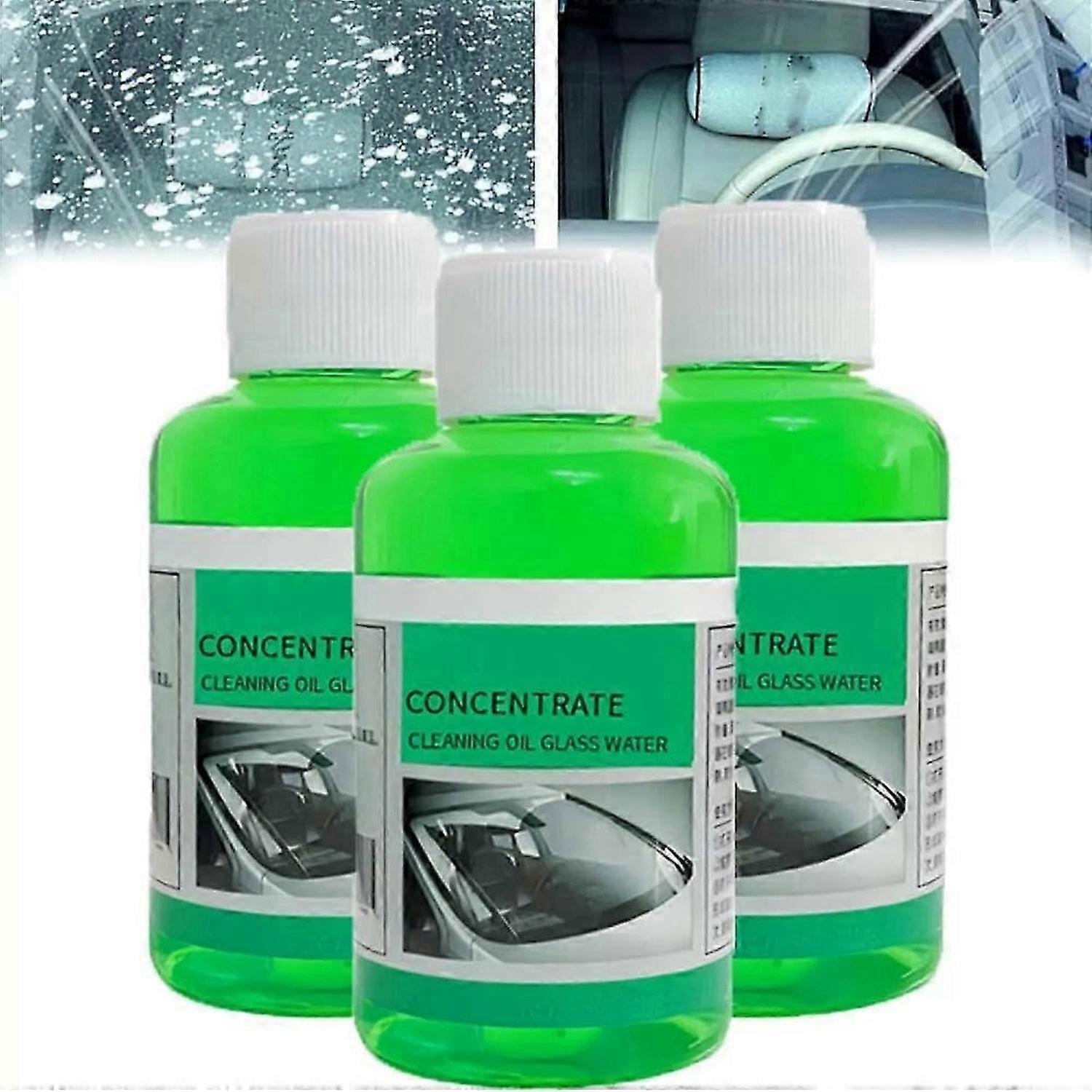 مركز منظف قوي لفيلم زيت السيارة ، مزيل فيلم زيت الزجاج الأمامي