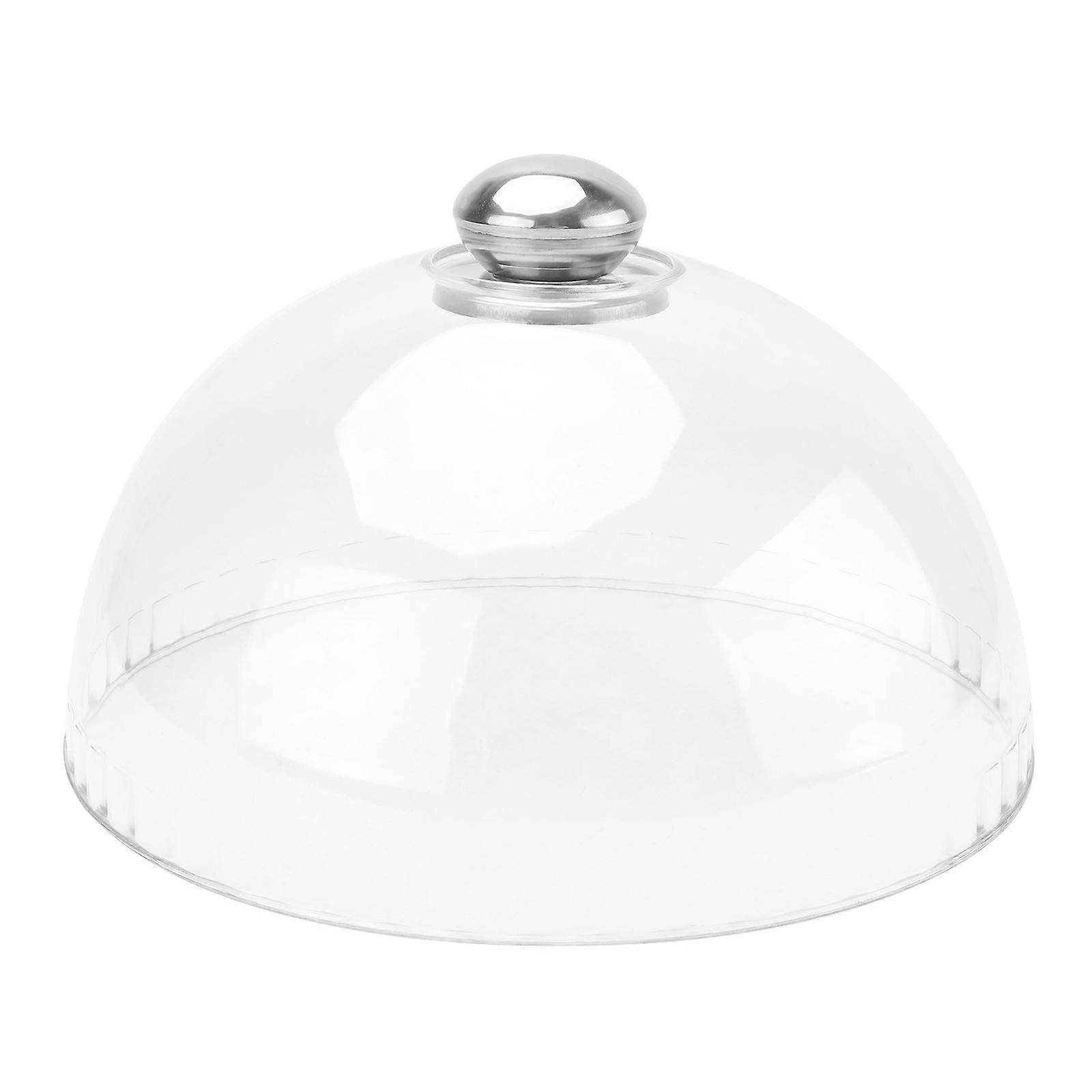 Food Cover for Home Use with Handle and Dust Protection Made of and Stainless Steel White 1PC