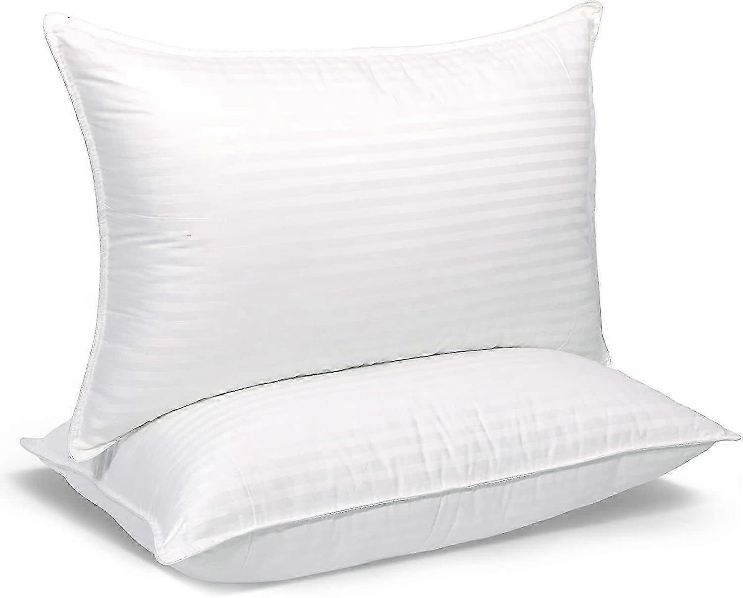 2 Pack Striped Cooling Pillows for Sleeping 20' X 36'