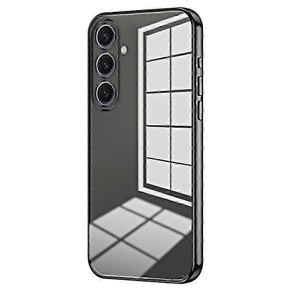 Case with Electroplating Frame for Soft TPU Phone Cover Compatible with Certain Brand