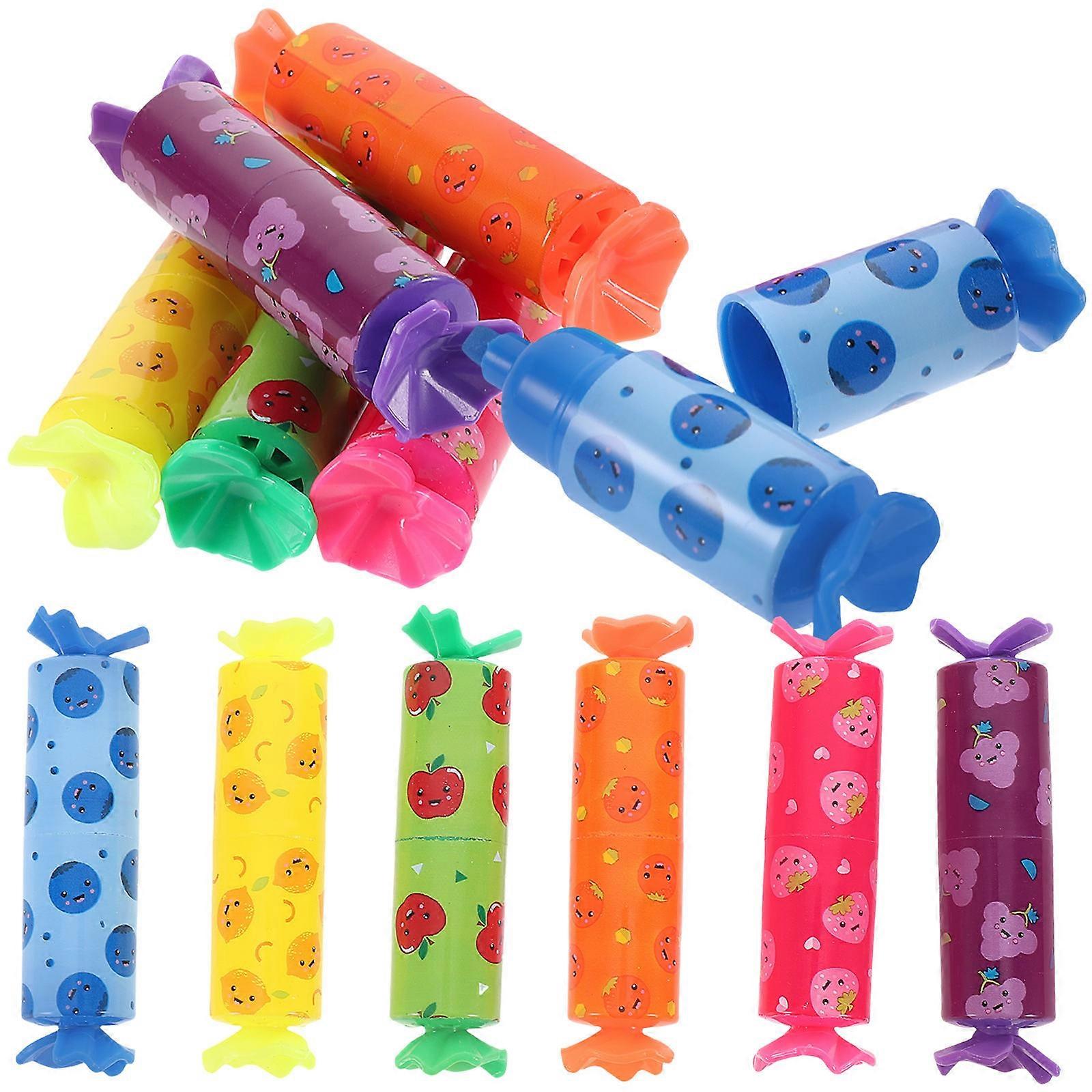 Mini Highlighters Kids Drawing Memorizing Home School Assorted Color 24Pcs