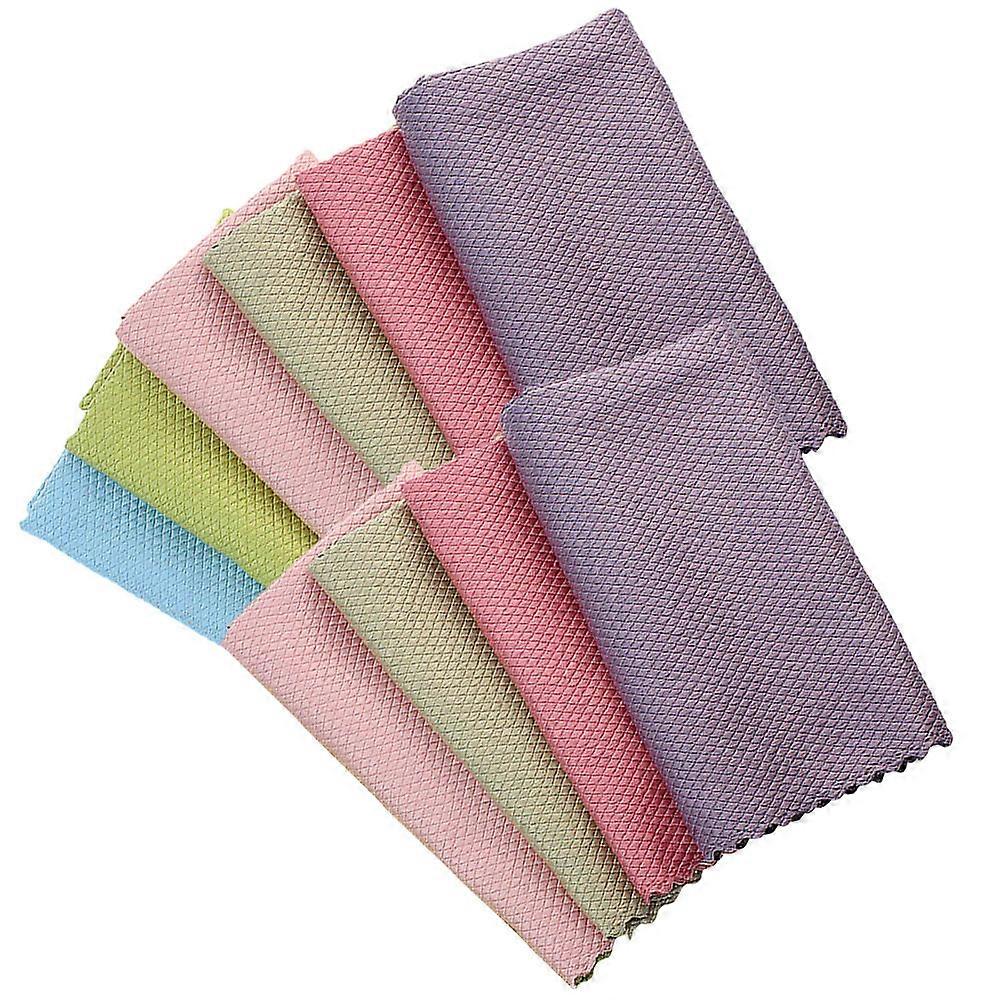 Dusting Cloths Cleaning Towels Home Users 25X25X0.3CM Wiping 10Pcs