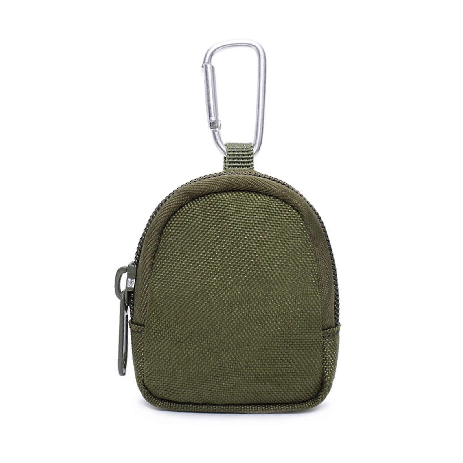 Small Change Wallet Men's Coin Purse Bag with Buckle Outdoor Talent Bag Earphone Pouch for Hunting Camping Hiking Ref: 9241