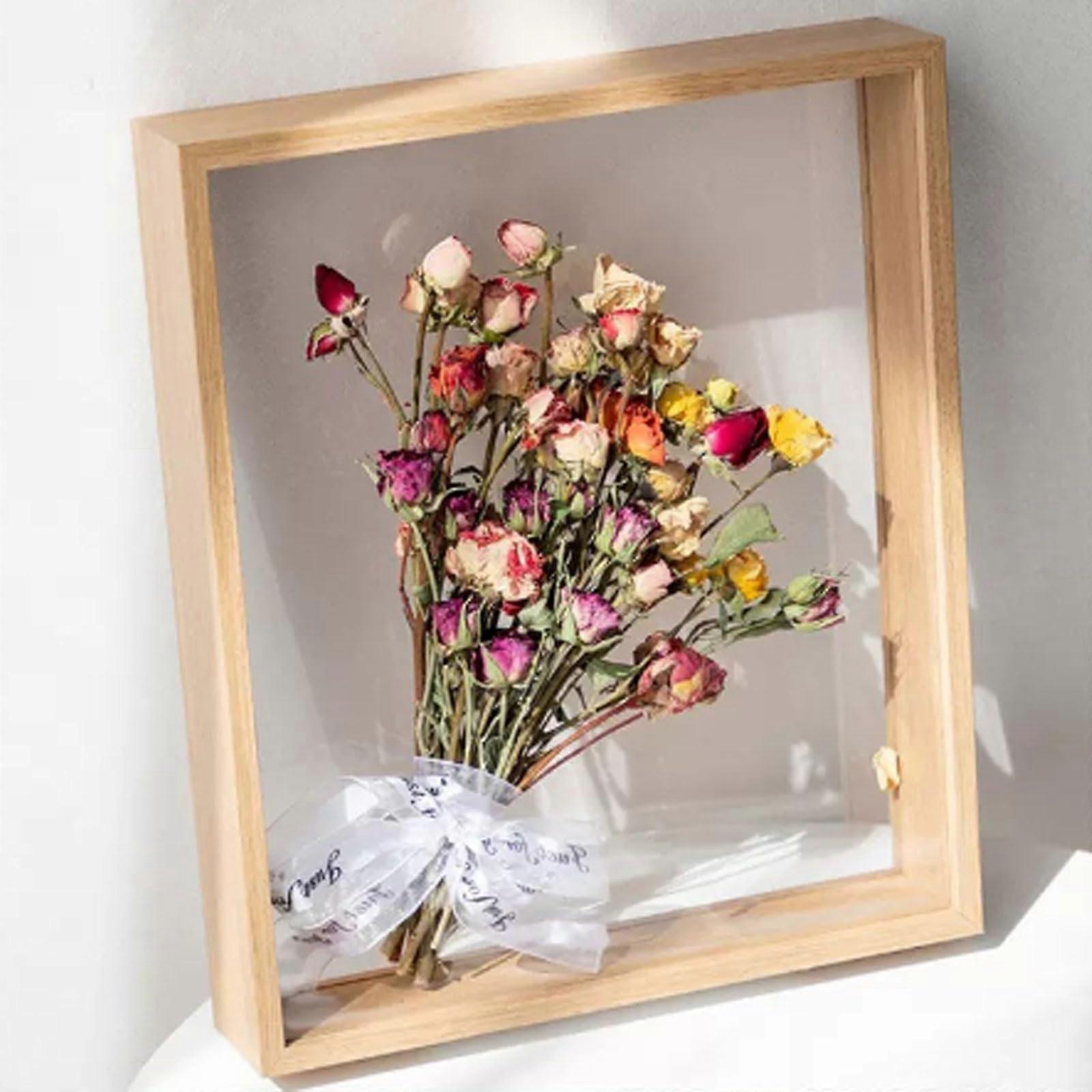 3D Photo Frame, 4cm Depth, for Dried Flowers, Plant Specimens, Photos, DIY Artworks