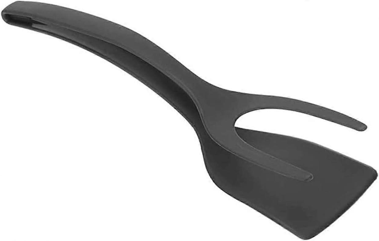 Fried Egg Flipper Spatula | Nylon Egg Spatula | Frying Flipping Grilling Kitchen Cooking Tool | 2 in 1 Non Stick Flipper Food Clip Egg Flipper
