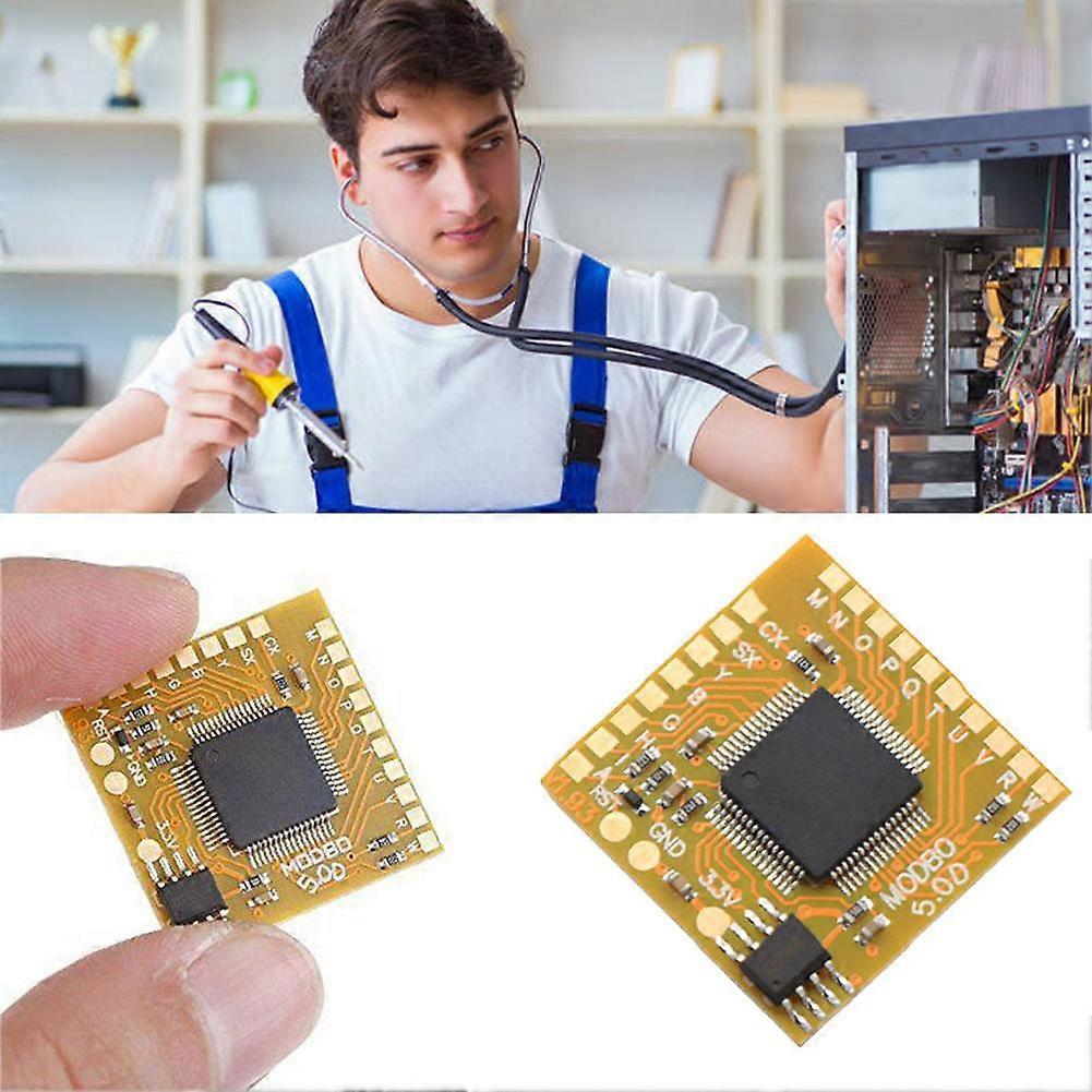 Yellow (A) $MODBO 5.0 For PS2 Direct Reading Modification IC For PS2 Modification Chip Direct Reading Hard Drive FMCB Function