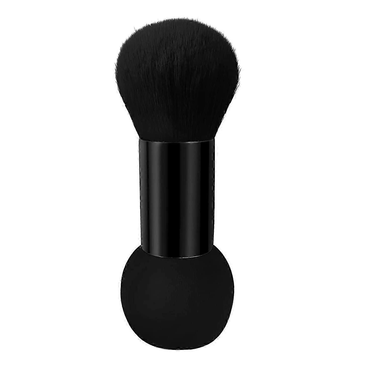 Dual-Ended Makeup Brush & Sponge Set for Flawless Foundation & Blush Blending