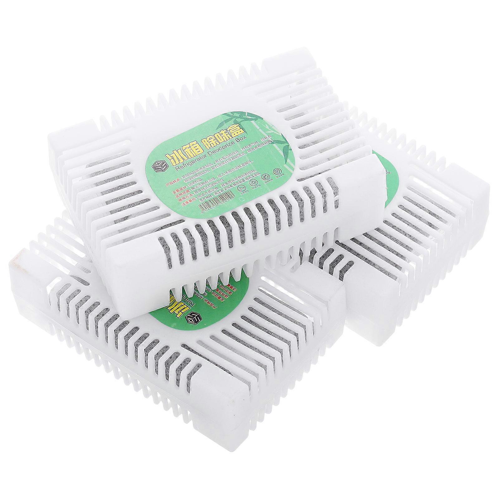 Technology Fridge Odor Absorber For Home Use Vehicle Travel And Storage Plastic 3Pcs