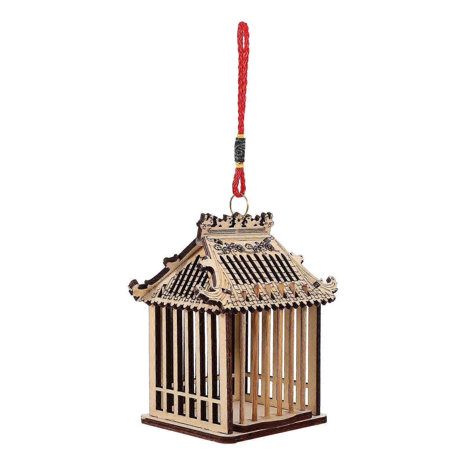 Brown Plastic Cage for Storage Durable and Safe to Use Practical Design 1pc