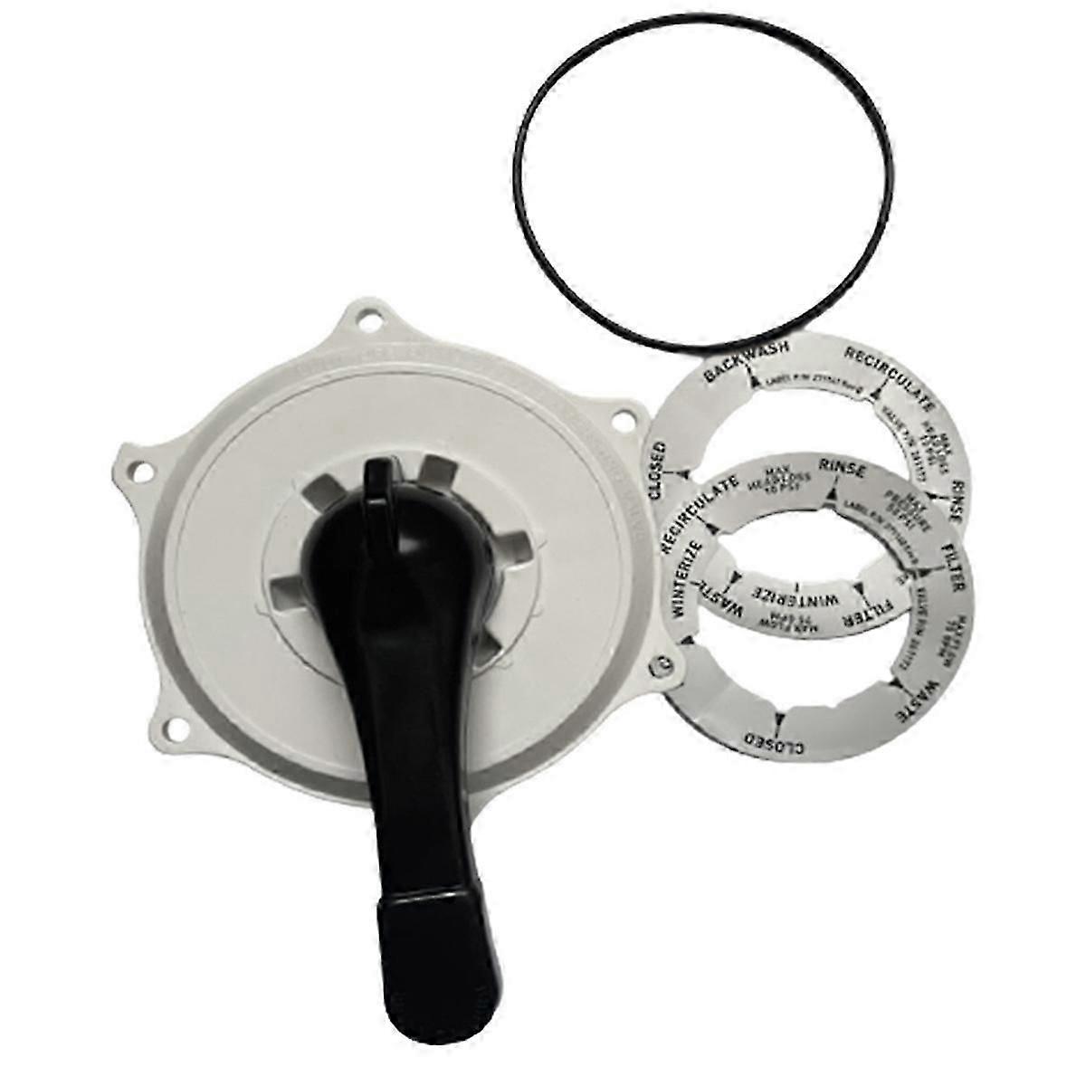 270068 1-1/2inch Top Valve Assembly for Pentair Hiflow Top and Side Mount Pool/Spa Multi-Port Valves-Good