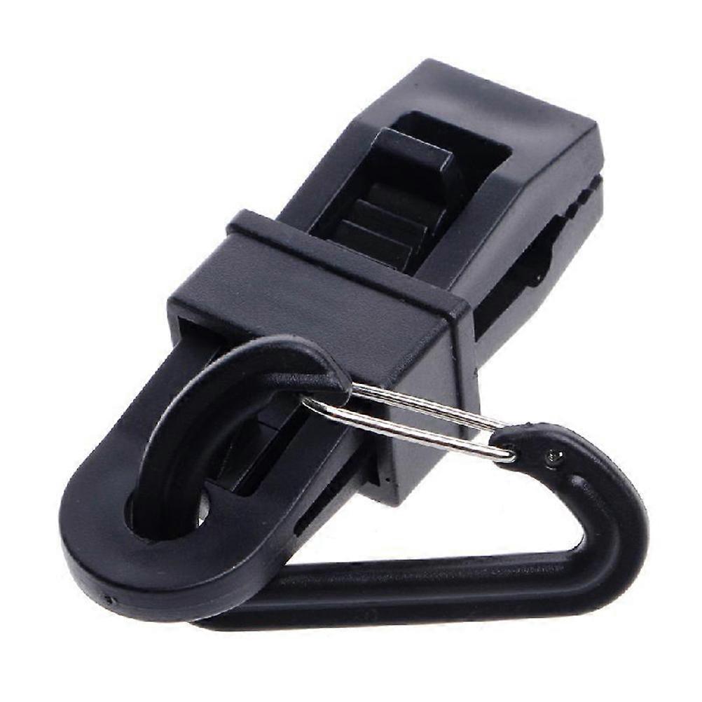 Camping Rope Buckle Tent Wind Rope Fixing Plastic 8.5 x 2.5 x 2 cm Small Length Adjustment 10Pcs