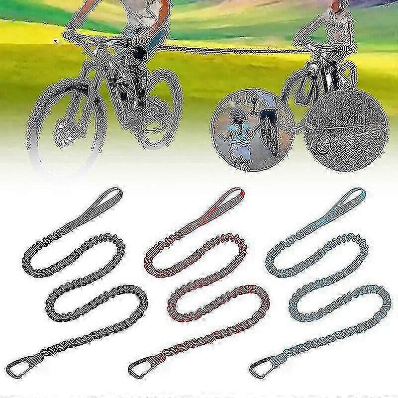 Kids Bicycle Tow Rope Elastic Bike Towing Strap