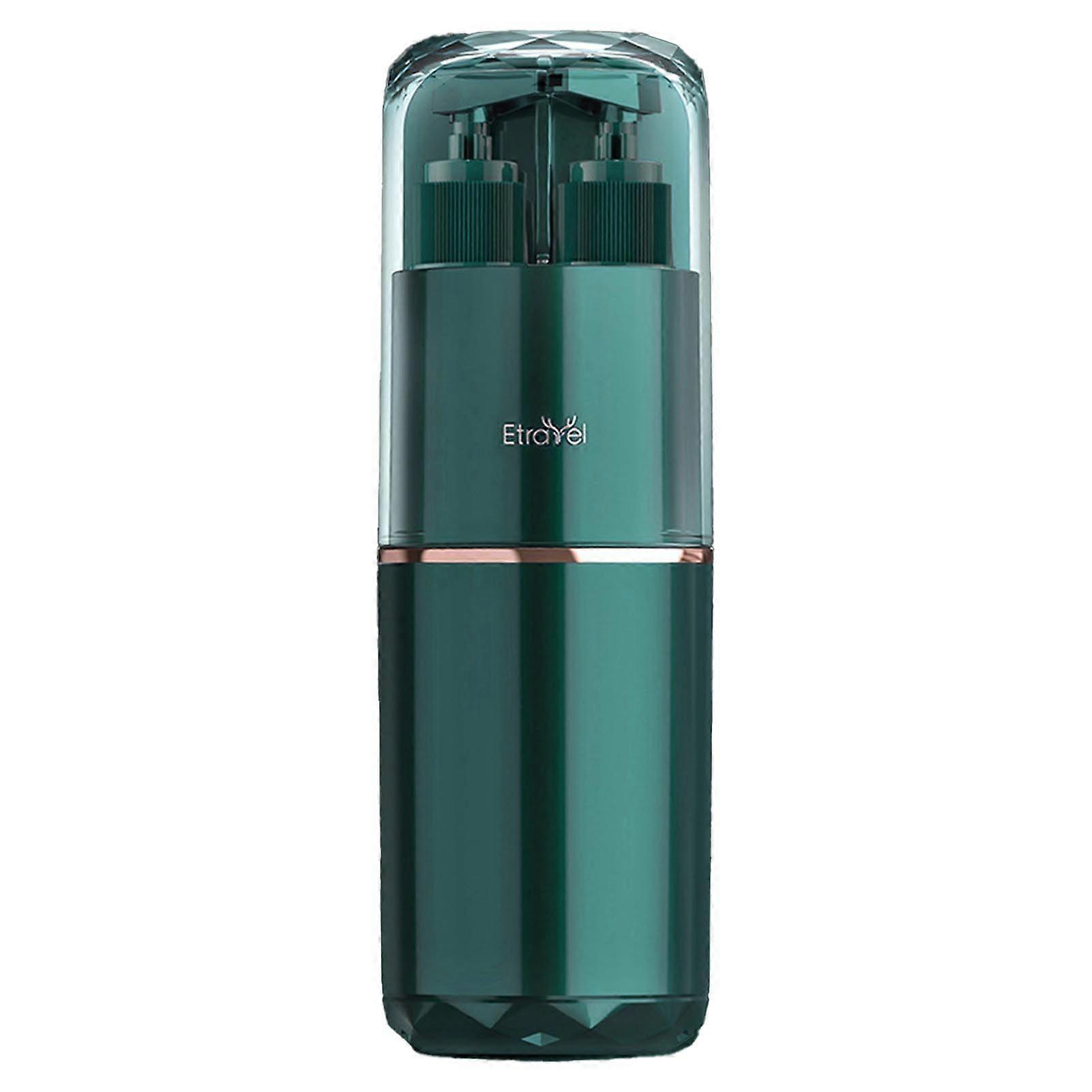 5PCS Set Travel Toothbrush Storage Box Multifunctional Portable Toothpaste Travel Case Green YMHC