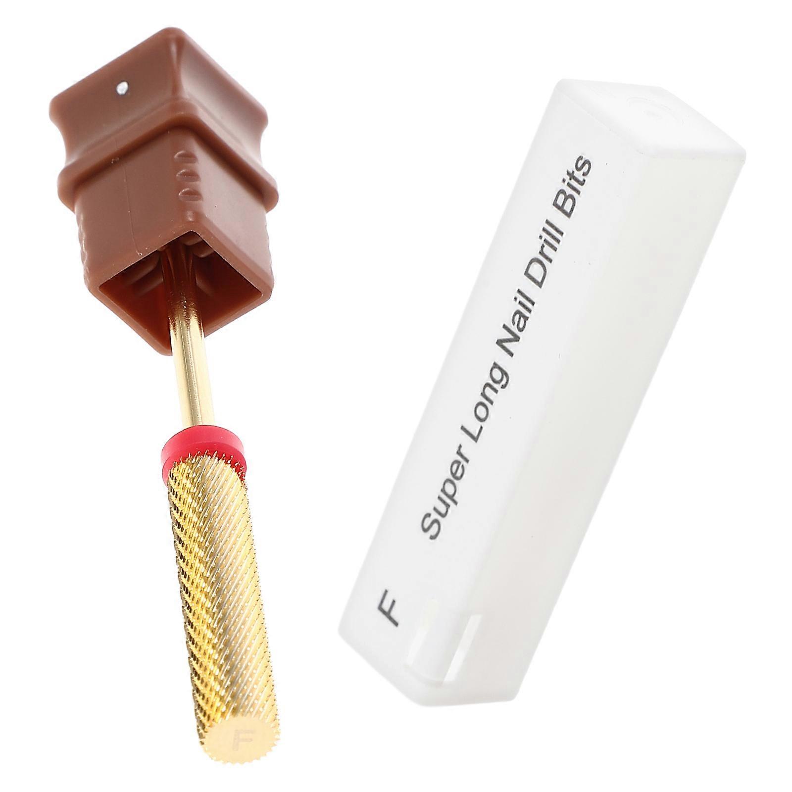 Coarse Drill Bit For Nails Manicure Drill Bit For Professional Nail Technicians Diy Nail Art Home Use Metal 1Set