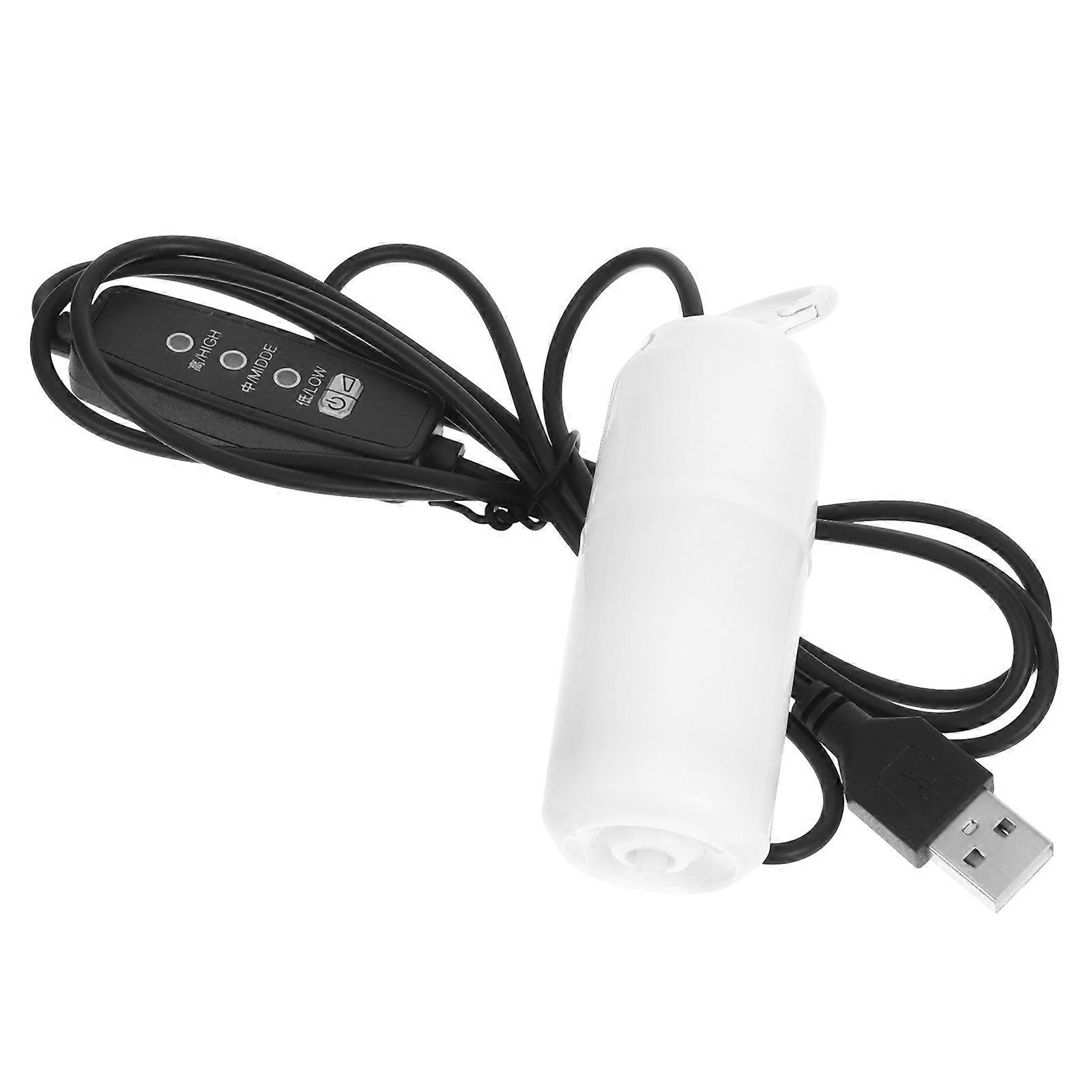 Portable Aerator For Aquariums Abs Material Mini Air Pump For Inflatables Silent Operation Use 1Pack