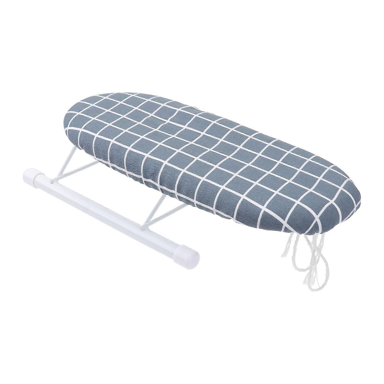Mini rack de manga de engomar dobrável com capa lavável removível, resistente a altas temperaturas, design compacto com economia de espaço para uso doméstico