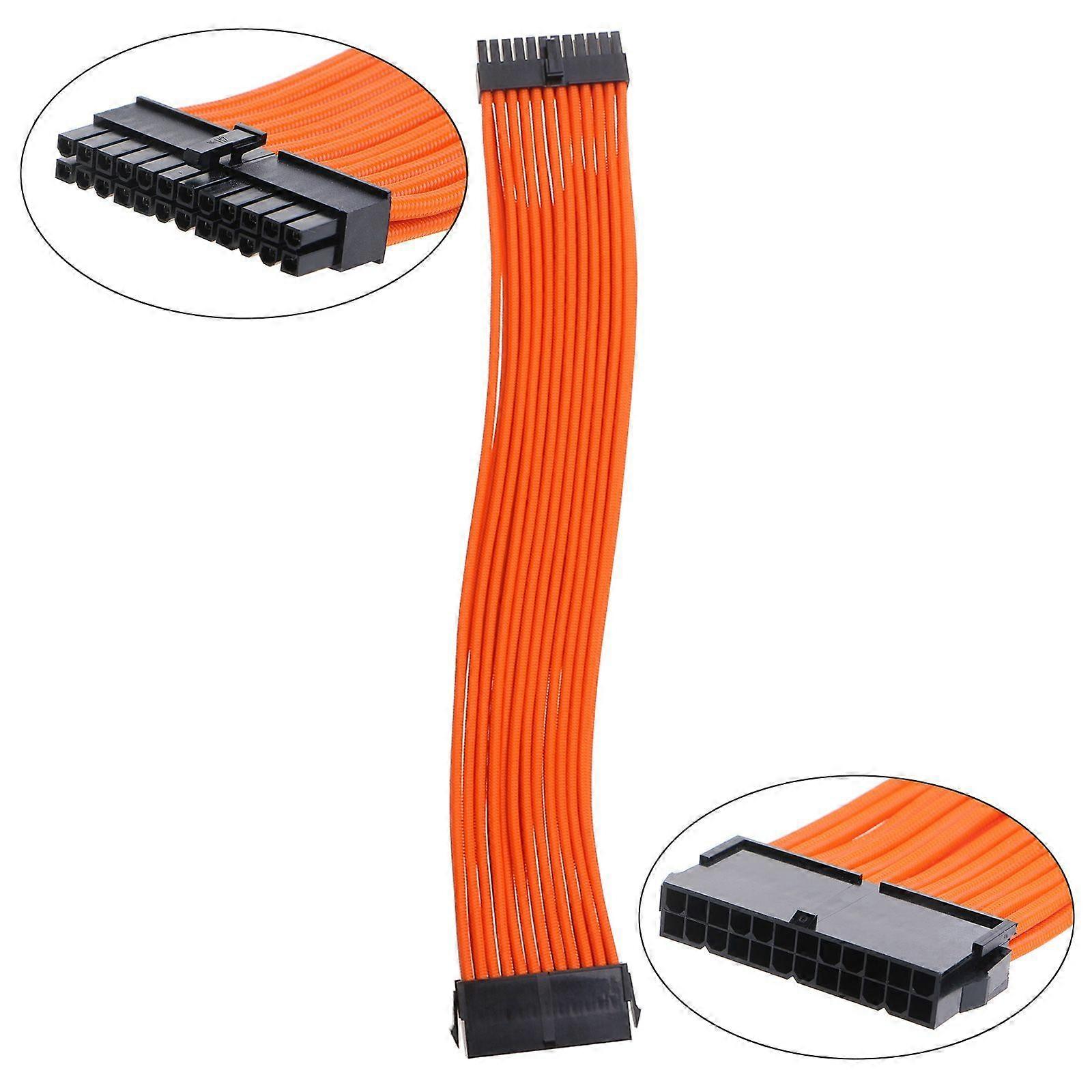 Tilpasset strømforsyningshylseforlengelse 18AWG ATX 24-PIN 8-PIN 6-PIN for GPU CPU