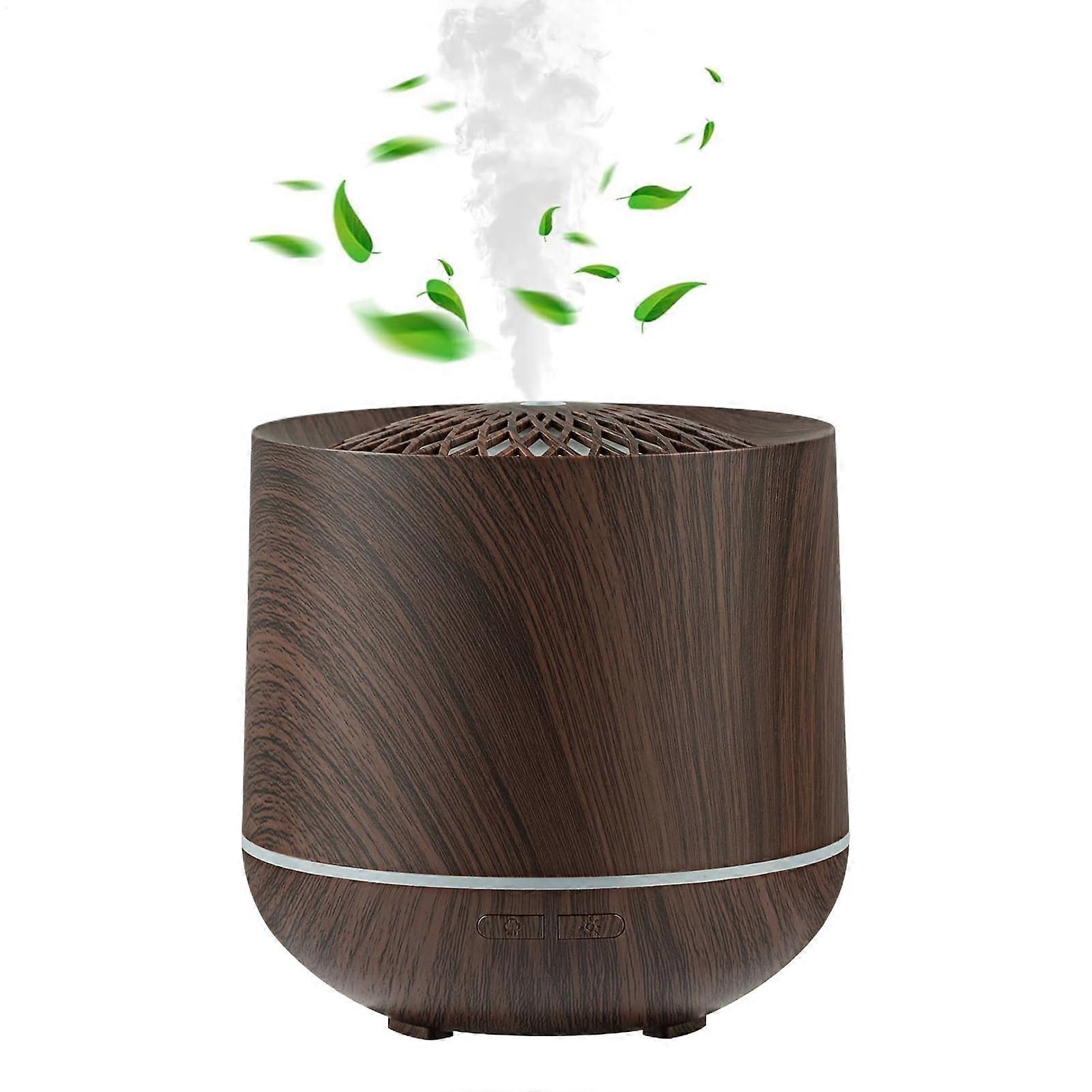 Diffuseur d’aromathérapie, 7 couleurs lumineuses, arrêt automatique, 300 ml, compact pour chambre à coucher