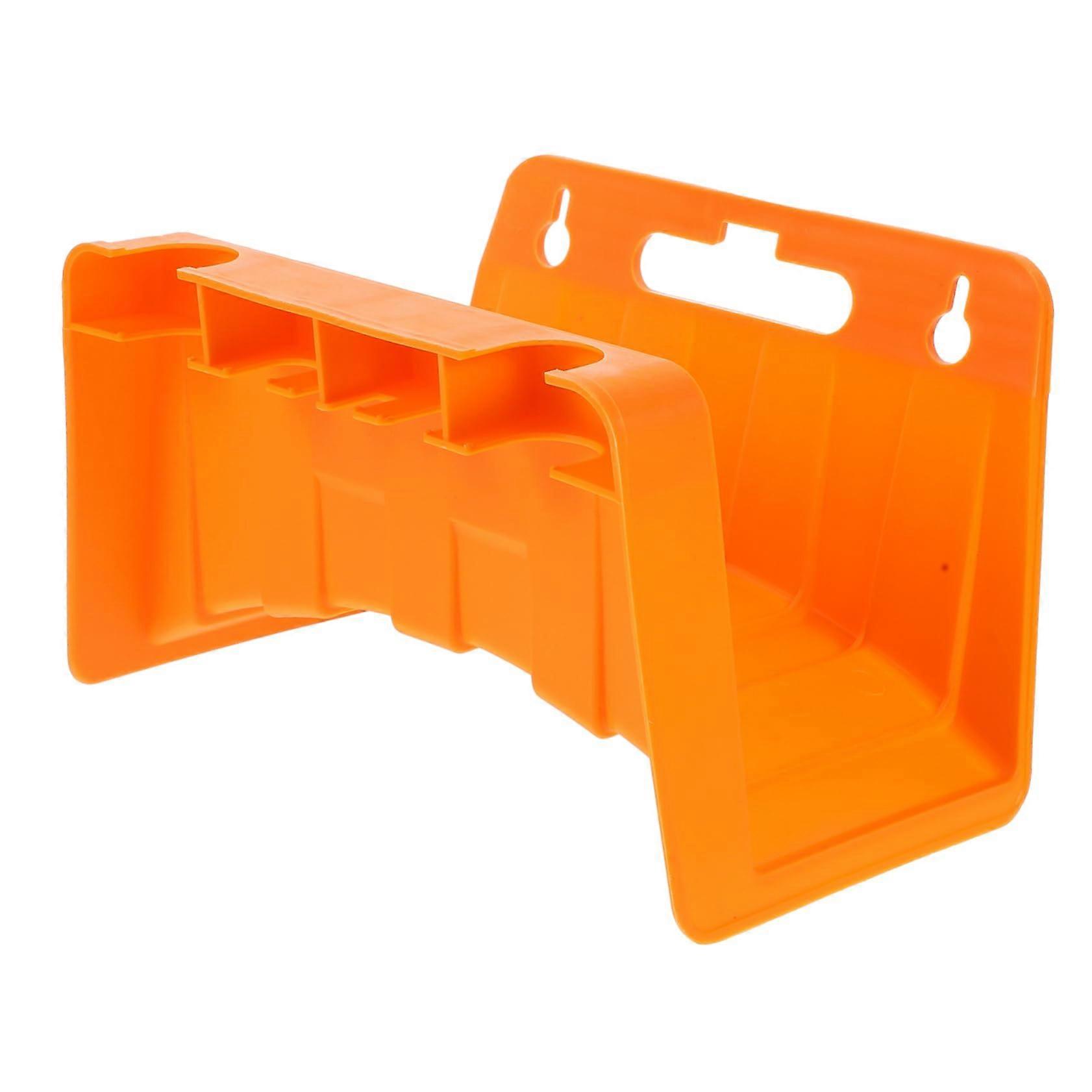 Hose Holder for Wall Mounting, Decorative Garden Hose Hanger with Drip Hose Reel, Heavy-Duty Metal, Space-Saving Design