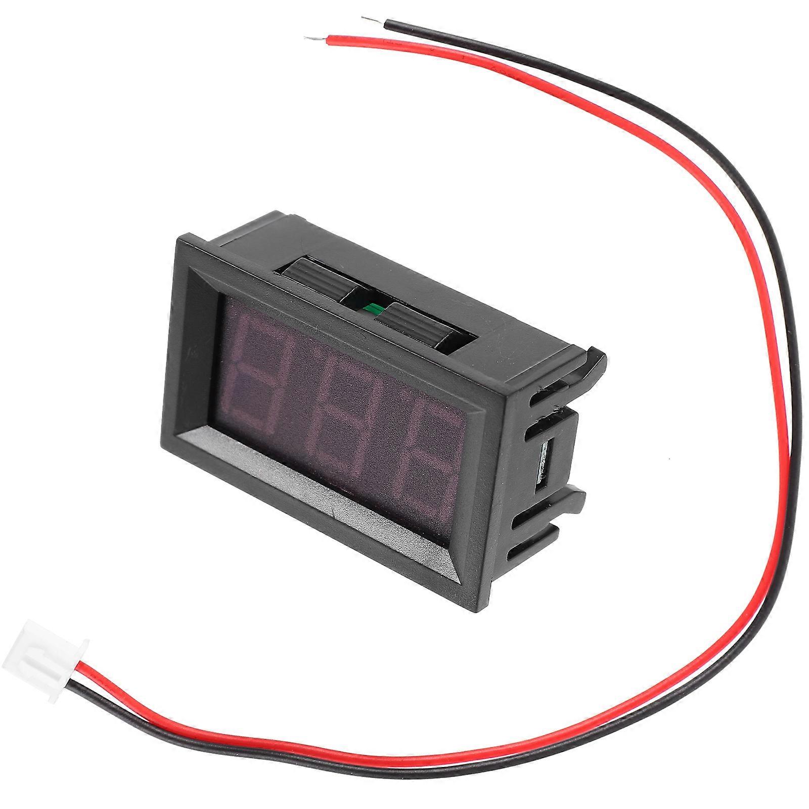 Digital Meter Head Practical 2-Wire Voltage Meter Head For Professional Use With Display And Easy Disassembly 1Pcs