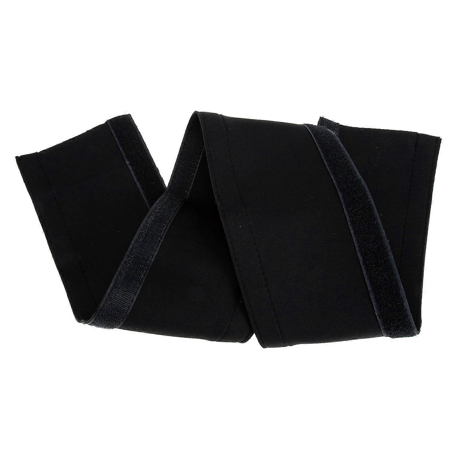 Black Neoprene Cable Sleeves for Organizing Computer Cables and Speaker Wires Keep Desk Neat