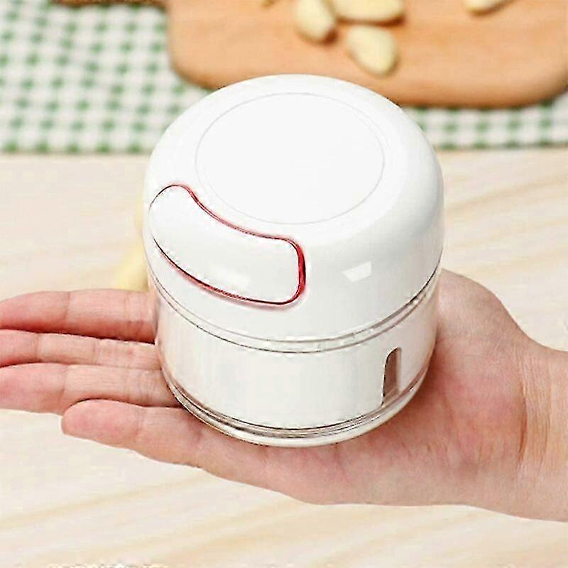 Handheld Mini Garlic Chopper for Efficient and Easy Cooking