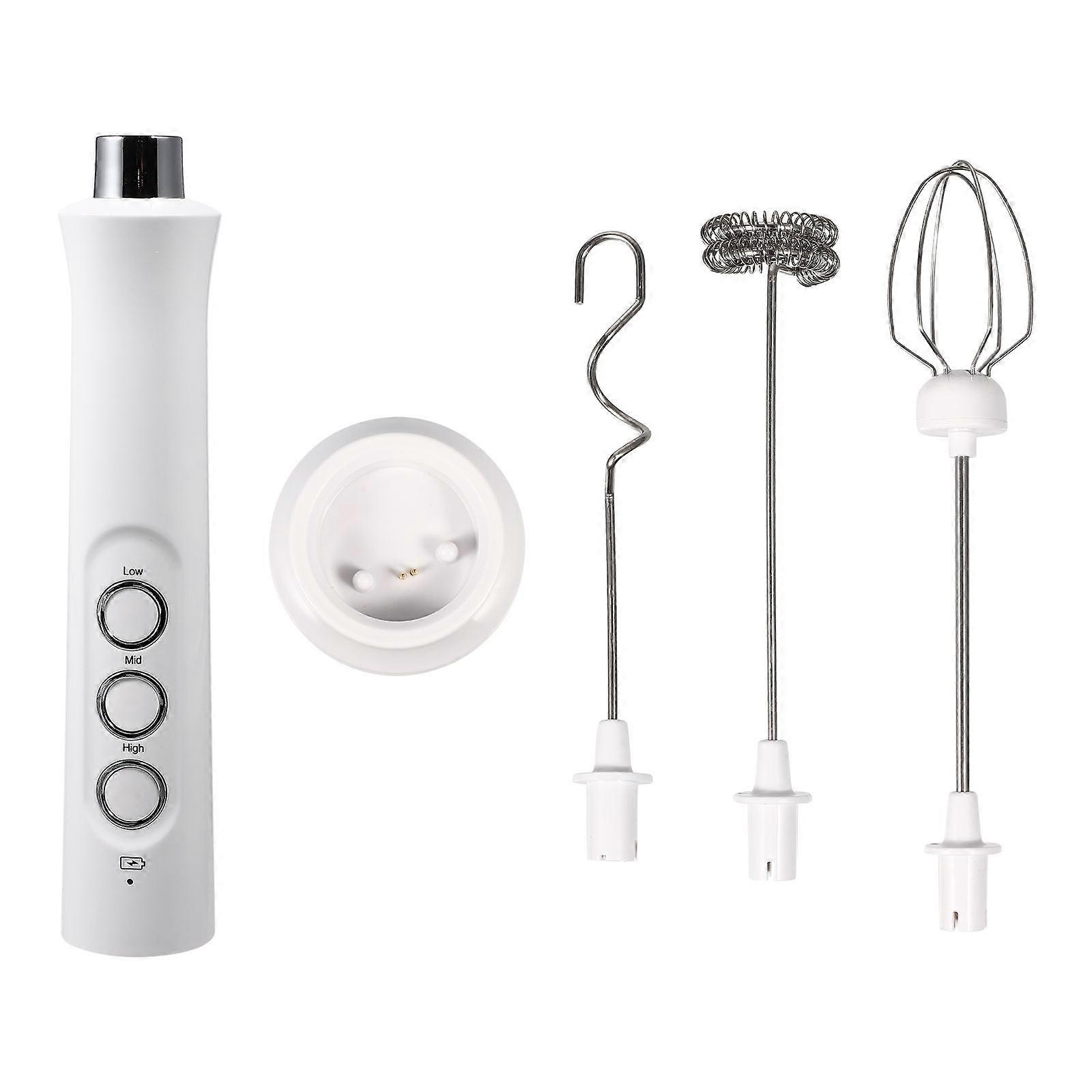 1 set of Wireless Electric Hand Mixer Handheld Electric Egg Mixer Baking Tool