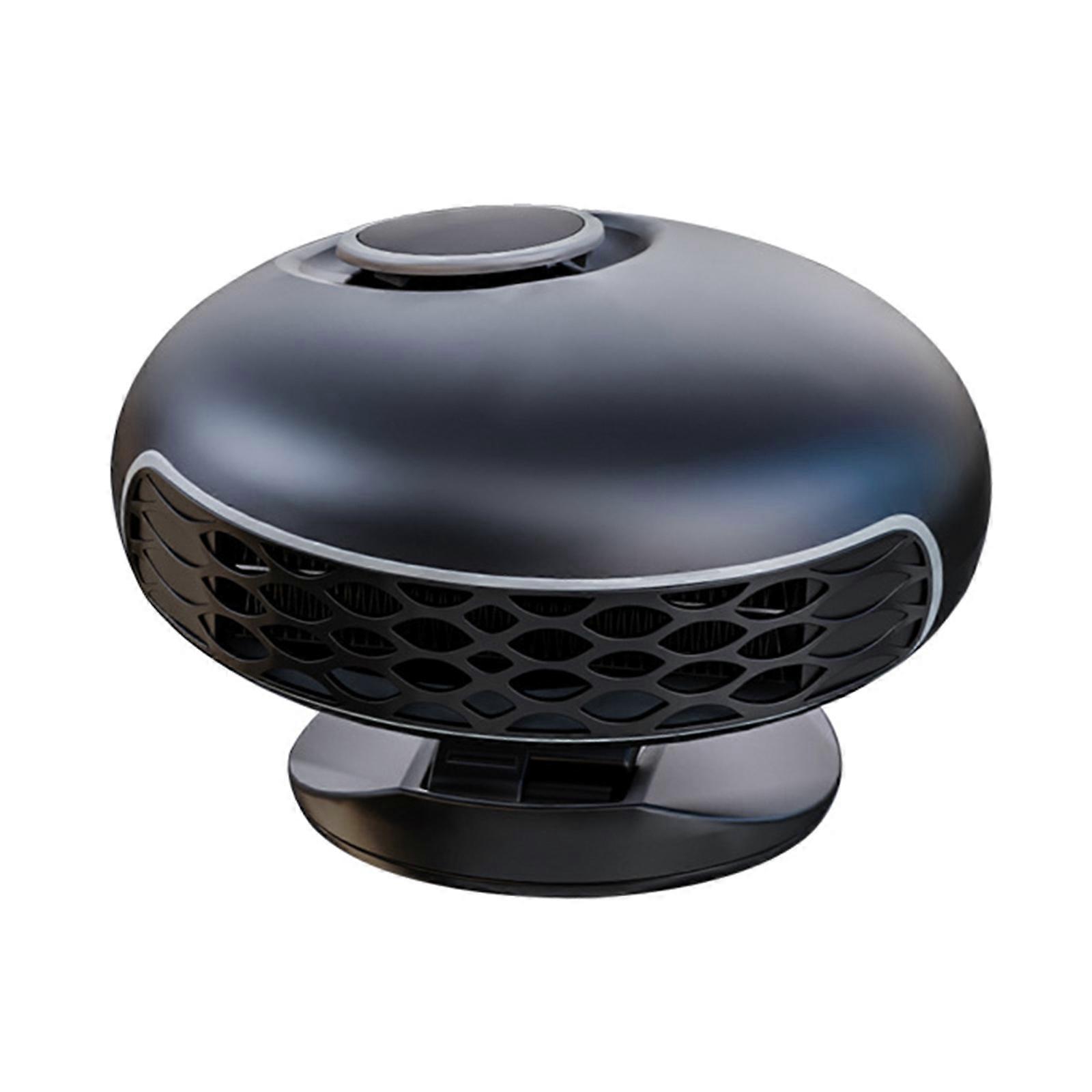 Car Heater, 360 Rotatable 12V Portable Fan 2in1 Fast Heater & Cooler Function Defrosting Electric Heater Fan Multicolor