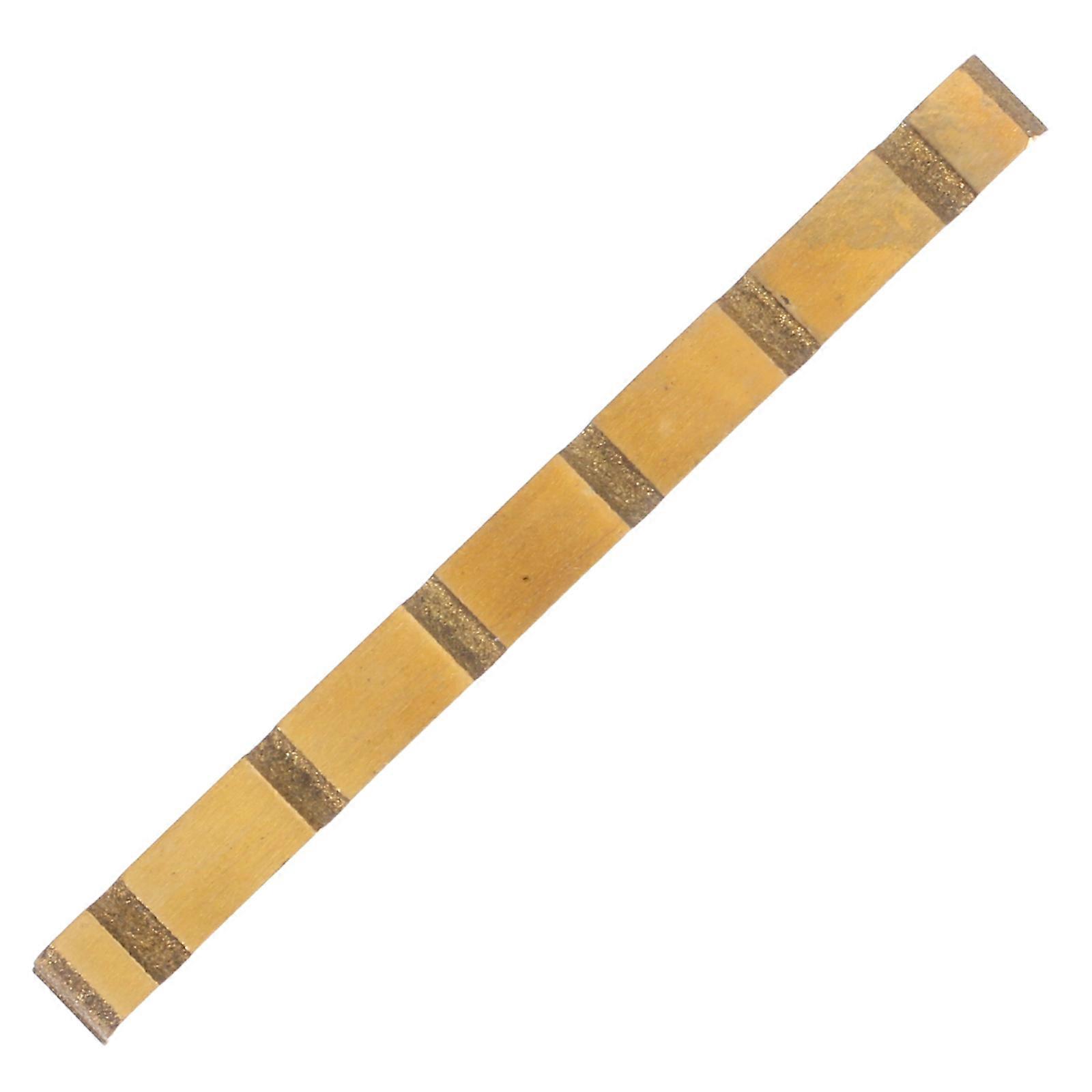 6 String Replacement Brass Nut for Guitar   Durable Slotted Design for Precision Tuning and Improved Tone