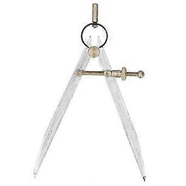 Compas à ailettes réglables pour le travail du cuir, outils de travail du bois, 8 pouces