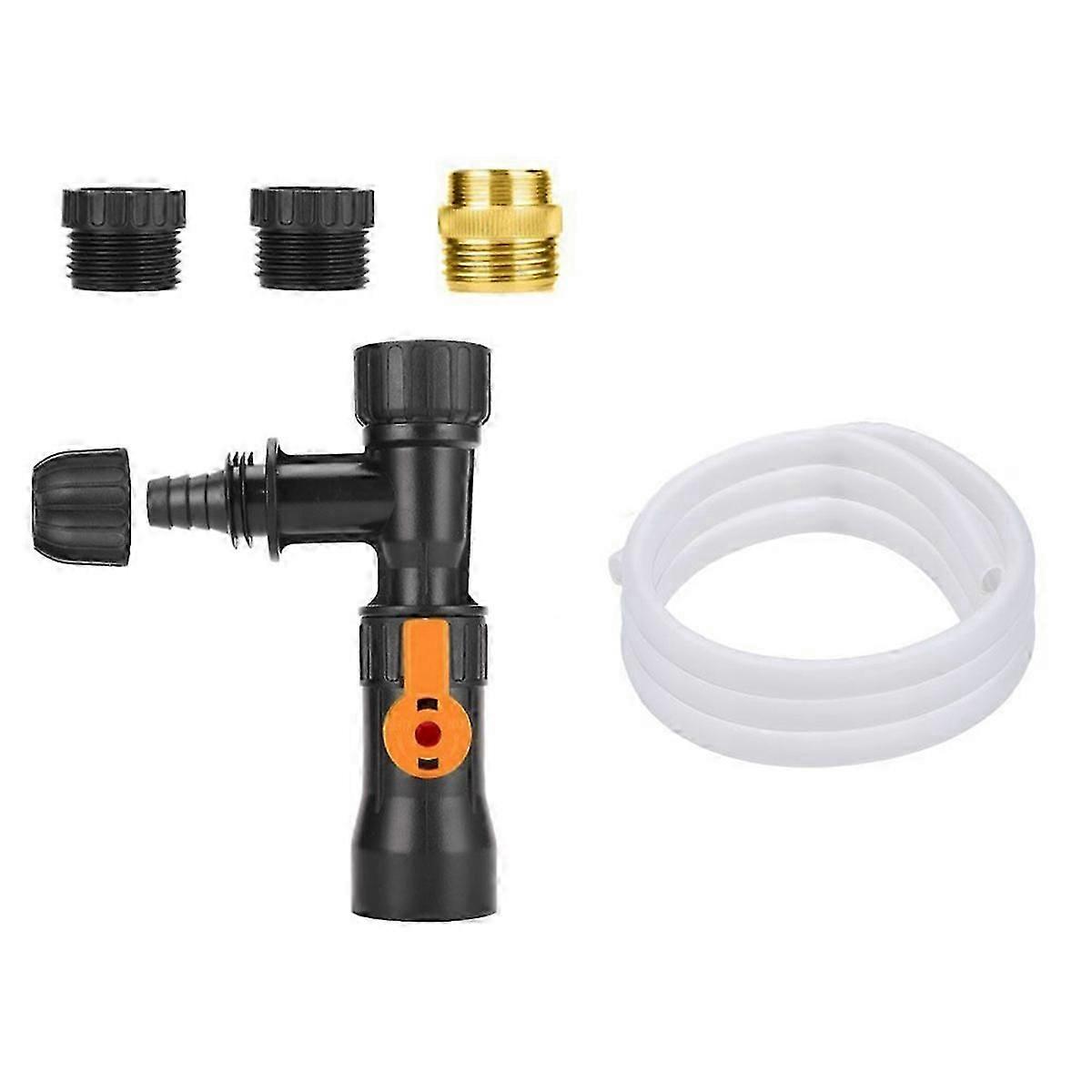 changeur d’eau d’aquarium sans seau, outils de nettoyage d’aquarium, siphon, pompe rapide universelle, aquarium w