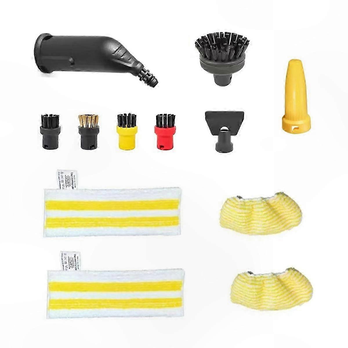 Replacement Round Brush Head for Steam Mop Home Cleaning-Compatible with SC1 SC2 SC3 SC4 SC5 Models