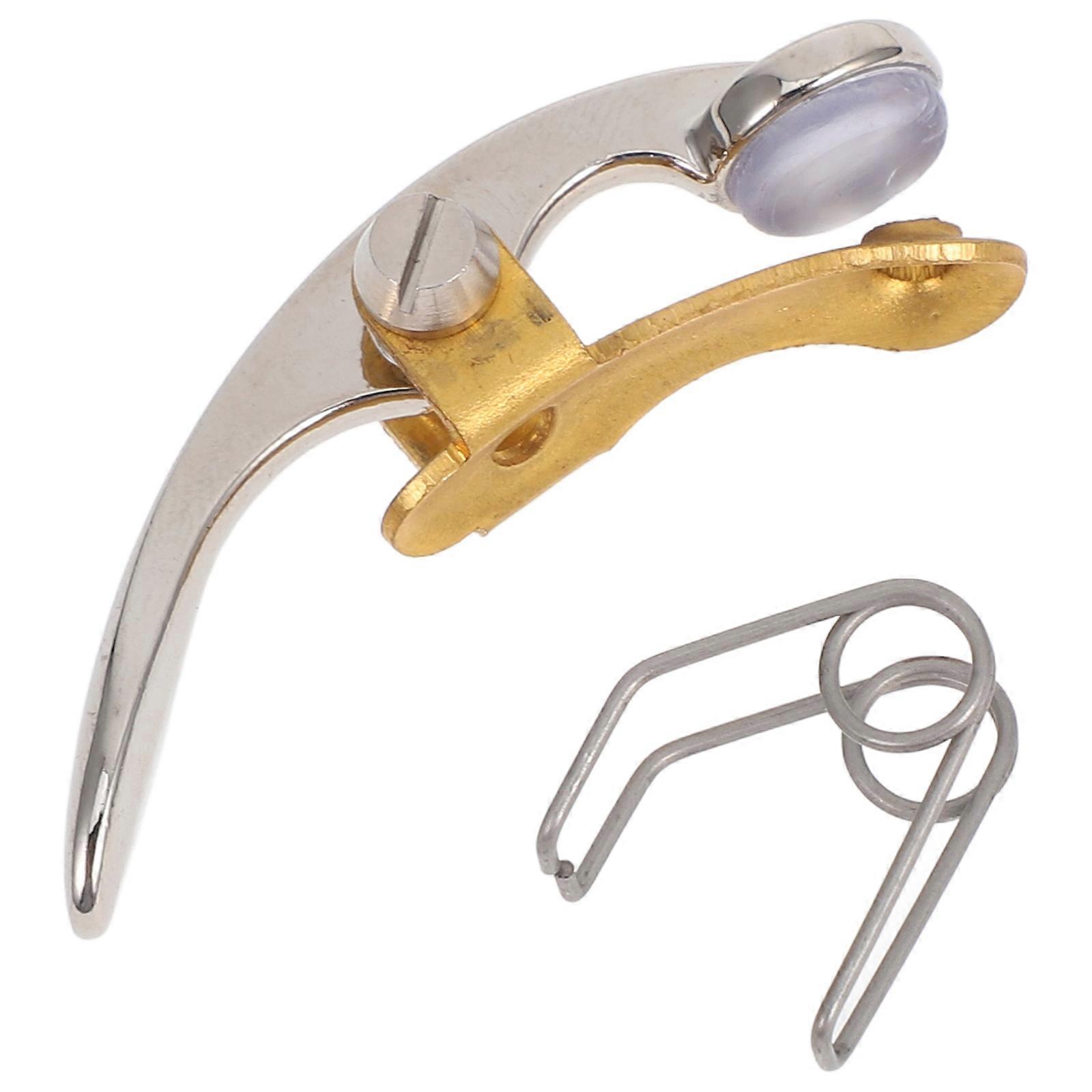 Silver Durable Trumpet Watergate Drain Valve Accessory for Maintenance and Repair
