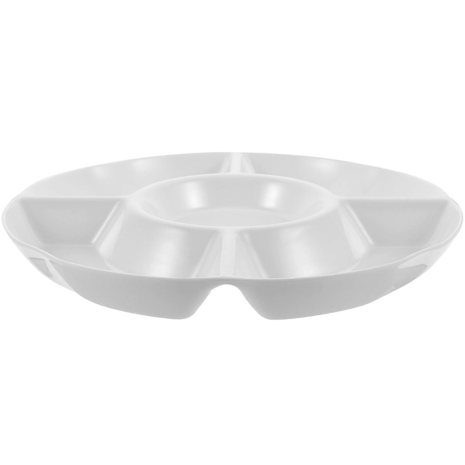 Divided Fruit Snack Serving Plate Divided Appetizer Serving Tray Appetizer Plate