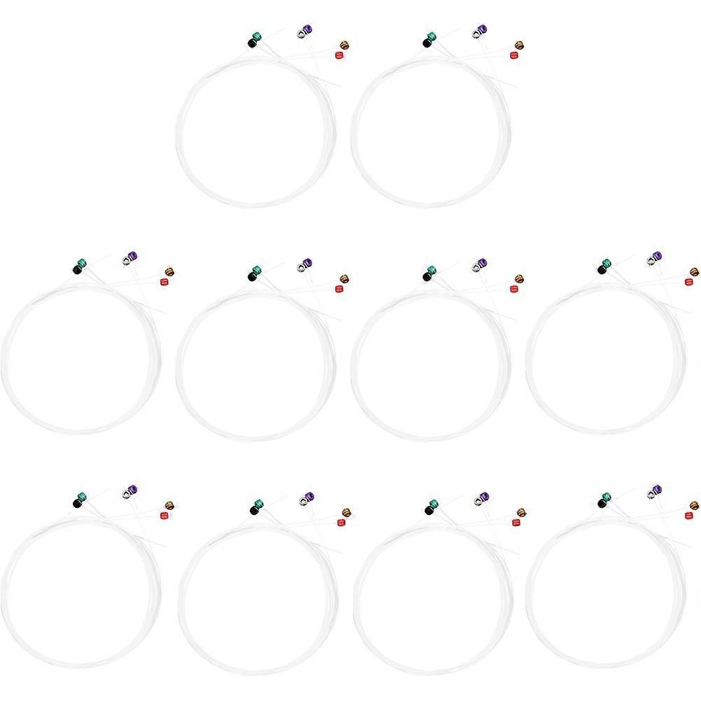60pcs Stainless Steel Electric Guitar Strings Durable Sound Performance for Beginners & Professionals