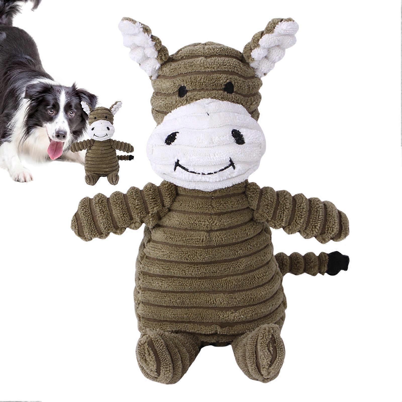 Squeaky Dog Toy - Small Durable Plush Toy for Dogs, Cute Design, Non-Toxic Material, Perfect for Playtime