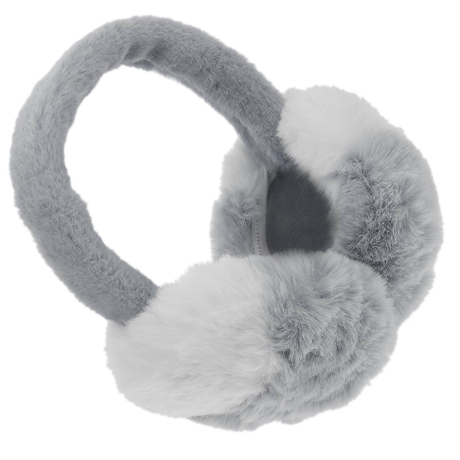 Winter Ear Muff Fuzzy Earmuff Small Size Cold Protection Winter Accessory Elastic Design 1Pcs