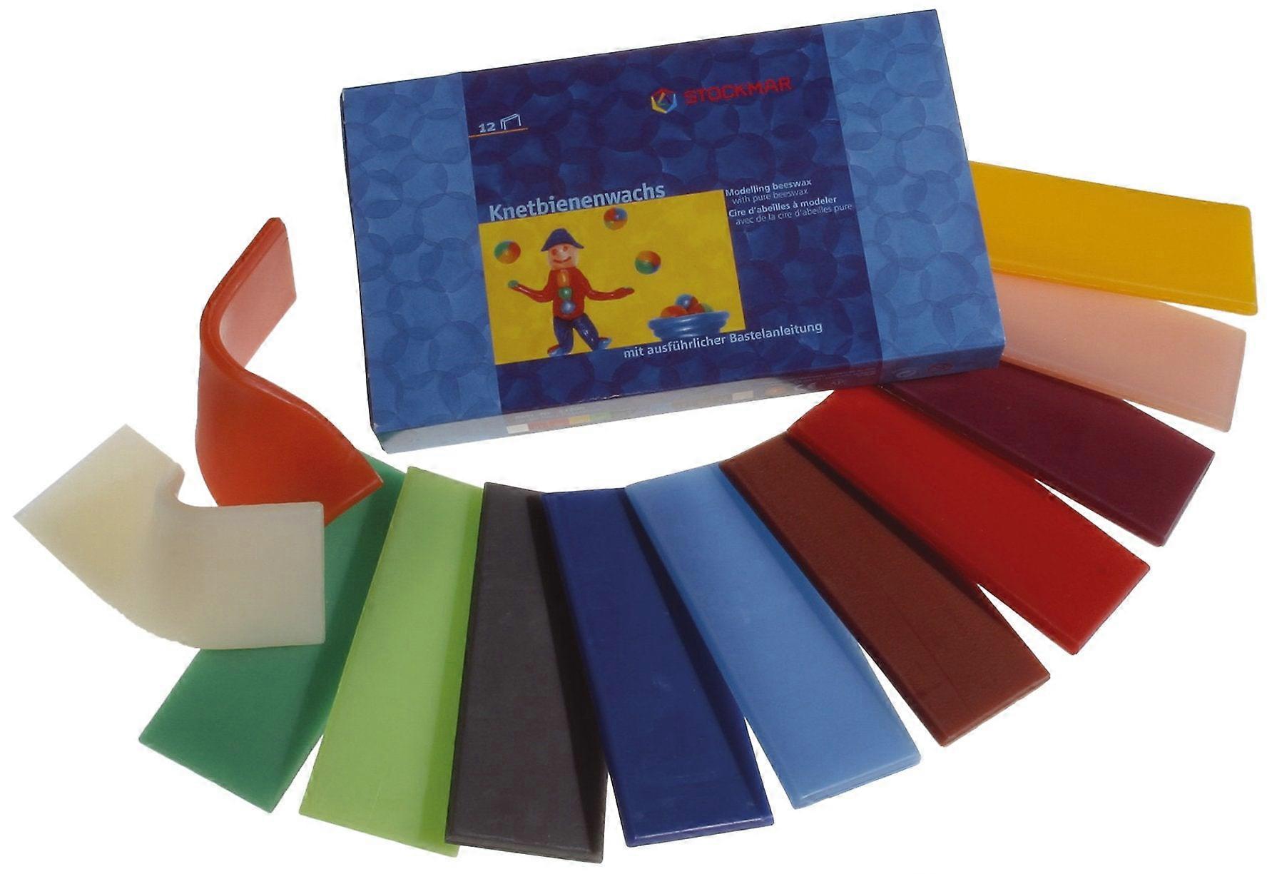 Stockmar Modeling Beeswax - 12 Assorted Sheets