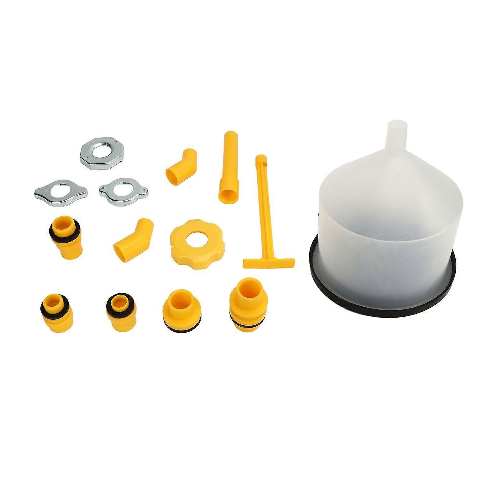 Auto Boot Kühlmittel Trichter Kit 15-teiliger auslaufsicherer Adapter